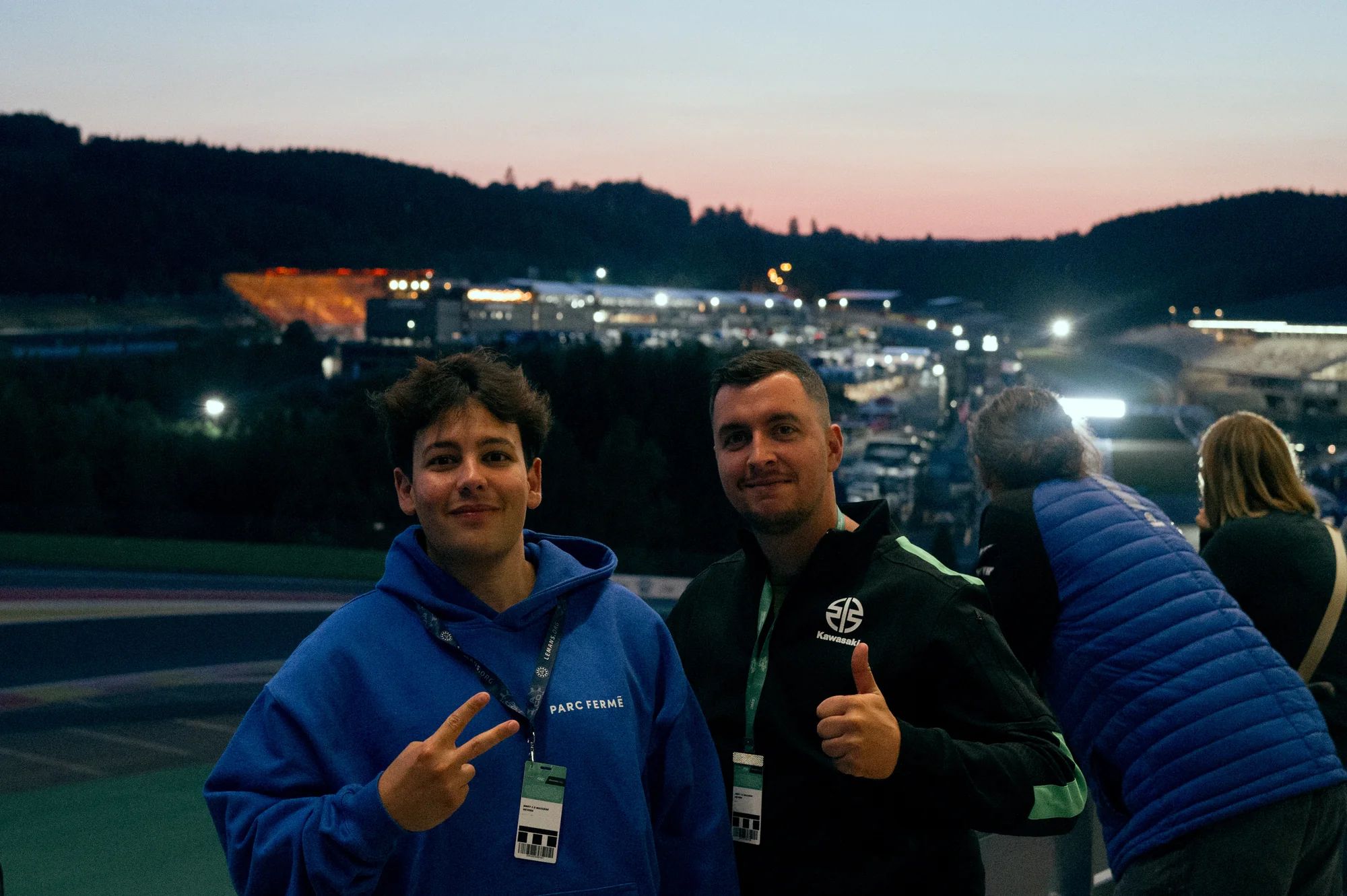 Sur le circuit